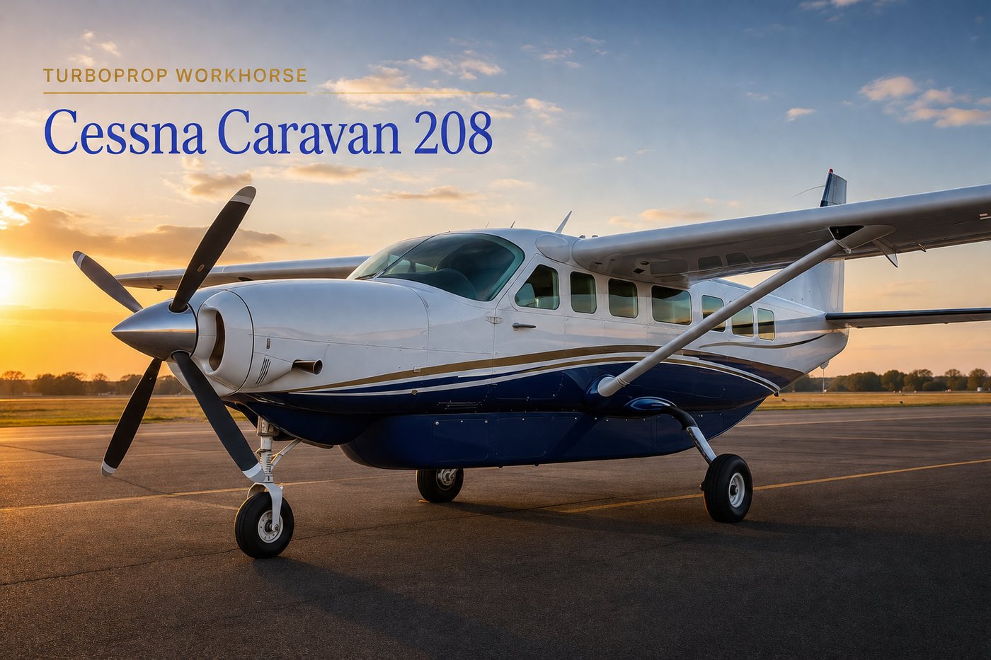 Cessna Caravan 208 turboprop